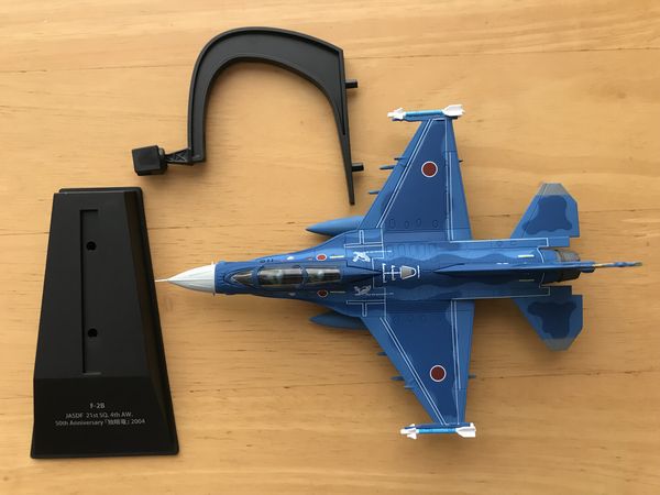 エアファイターコレクション　F-2B　ダイキャストモデル　同梱物