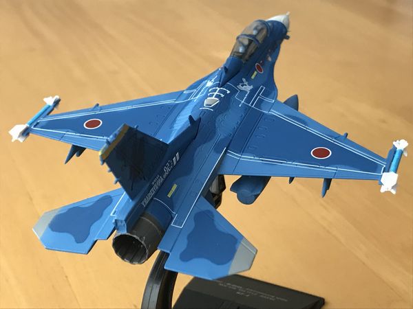 エアファイターコレクション　F-2B　ダイキャストモデル　後ろ